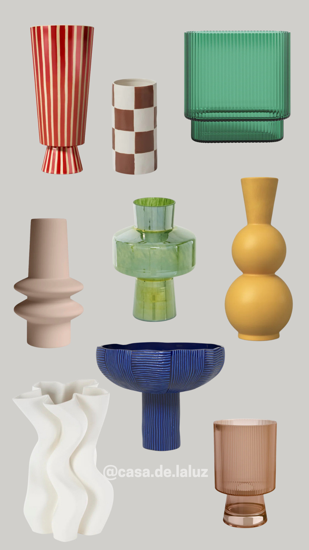 Color lovers, this one’s for you! 🌈✨ These fun, colorful vases are proof that decor can be functional and playful. Style them solo or mix and match for an instant mood boost! 

 #LTKGiftGuide #LTKHome #LTKFindsUnder100
