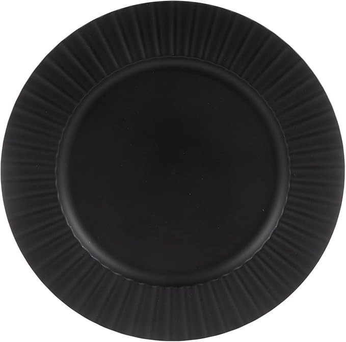 Hobby Lobby Matte Black Charger Plate -Set of 4 | Amazon (US)