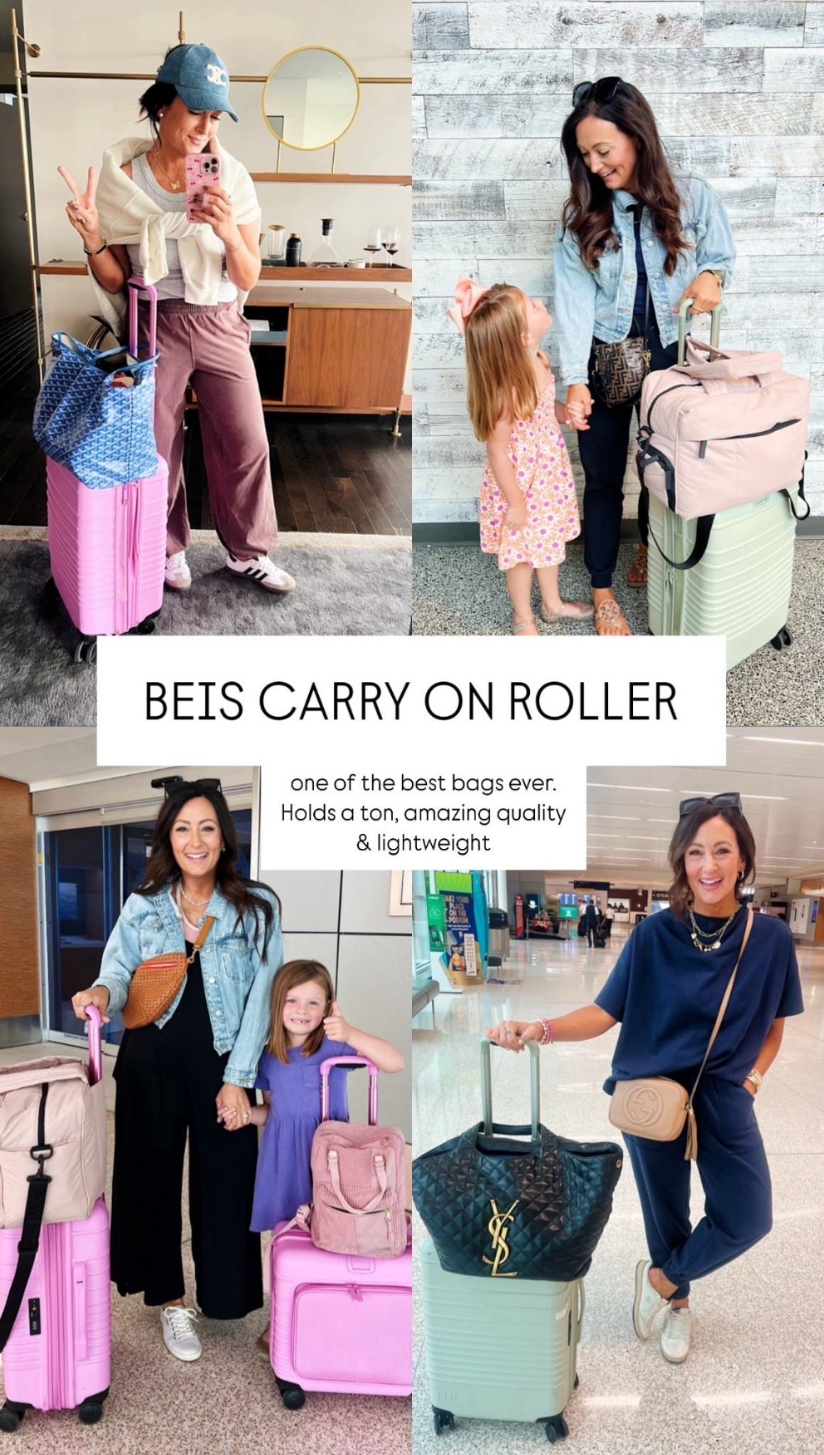 I love the carry on size of the Beis luggage so much! 25% off with code EARLY25

#LTKTravel #LTKCyberWeek #LTKGiftGuide