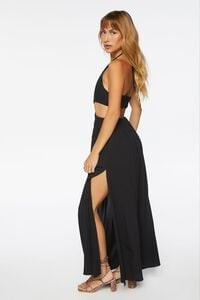 Crisscross Cutout Halter Maxi Dress | Forever 21 (US)