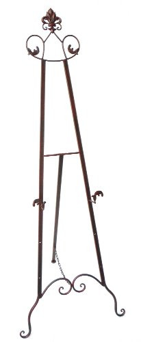 Designstyles Decorative Metal Easel Stand – Adjustable Floor Display for Art Pieces, Signs, Mirrors  | Amazon (US)