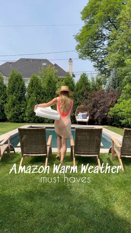 Amazon summer must haves!! Perfect for outdoor entertaining and pool weather!! #amazonfinds #outdoorfaves #patioseason
(5/31)

#LTKHome #LTKStyleTip #LTKVideo