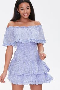 Off-the-Shoulder Floral Print Dress | Forever 21 (US)