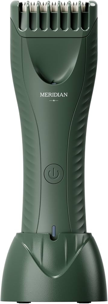 MERIDIAN - The Trimmer Plus - Electric Body & Pubic Hair Trimmer - Waterproof and Cordless for We... | Amazon (US)