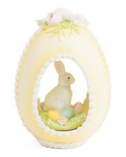 Sugar Egg With Bunny Decor | TJ Maxx