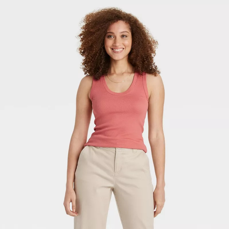Women's Slim Fit Tank Top - A New Day™ | Target