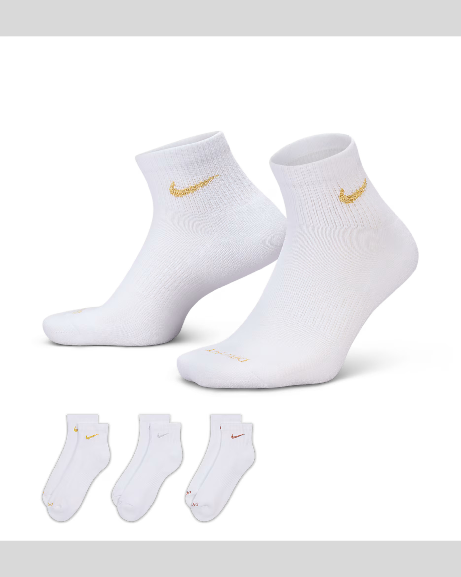 Nike Everyday Plus Cushioned Training Ankle Socks (3 Pairs) | Nike (US)