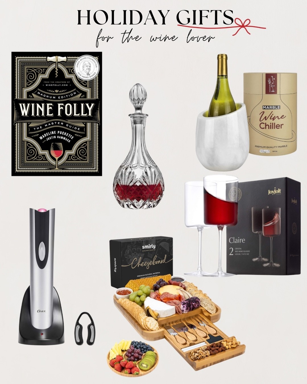 Gifts for wine lovers, holiday gifts 

#LTKGiftGuide #LTKHoliday #LTKCyberWeek