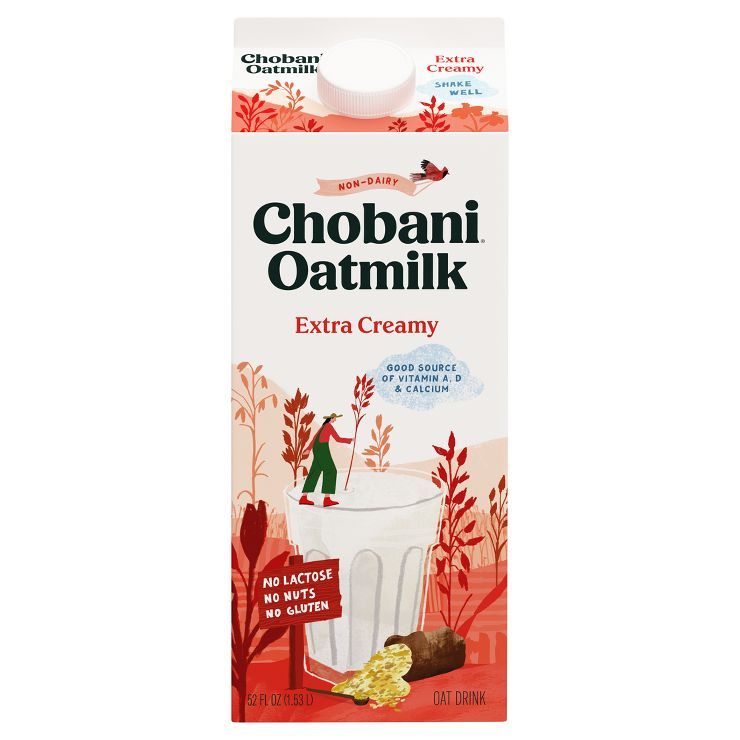 Chobani Oat Extra Creamy Oat Milk - 52 fl oz | Target
