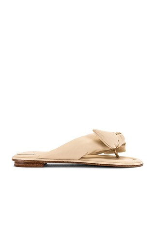Alexandre Birman Soft Clarita Flat in Eggshell from Revolve.com | Revolve Clothing (Global)