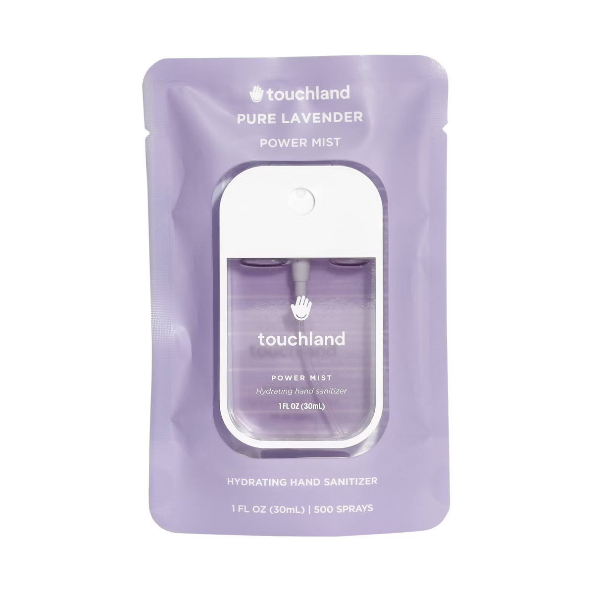 Touchland Power Mist Hydrating Hand Sanitizer - Pure Lavender - Trial Size - 1 fl oz/500 sprays | Target