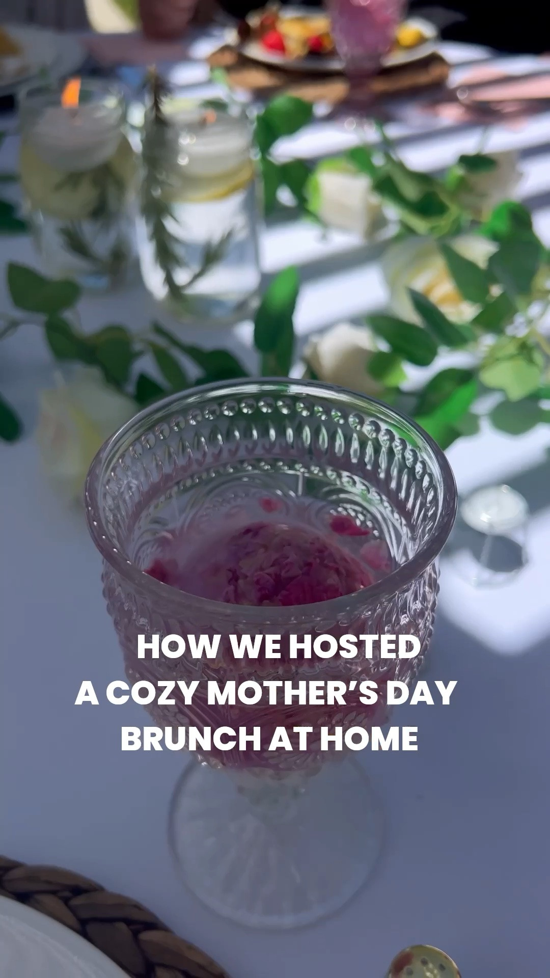 We hosted a cozy Mother’s Day brunch at home and it turned out so special!🤍

From the decor, to the brunch spread, drinks, outdoor setup, lemon cake, and our DIY flower bar, we had so much fun putting everything together. It was definitely a lot of work, but so worth it. And thankfully, I had a lot of help.

My husband made such a yummy brunch. I came up with the vision and he cooked everything perfectly. My brother even picked up our favorite hash browns nearby before coming over to help us set up. We had gluten free pancakes, Jack and Annie’s maple sausages, cheesy eggs, melon, and strawberries.

For drinks, we made lemon and cucumber water in dispensers, filled an ice bucket, and made rose ice cubes to pair with our favorite nonalcoholic sparkling wine. We also had lemonade, orange juice, and a fridge full of Spindrifts.

We gifted nontoxic candles to all the ladies, and my mom surprised me with dog mom gifts that made me so happy 🥹

I linked everything we used here for anyone looking for cozy brunch hosting inspo. ✨

#LTKMothersDay