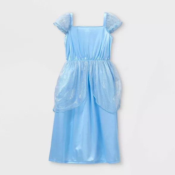 Girls' Disney Princess Cinderella Nightgown - Blue | Target