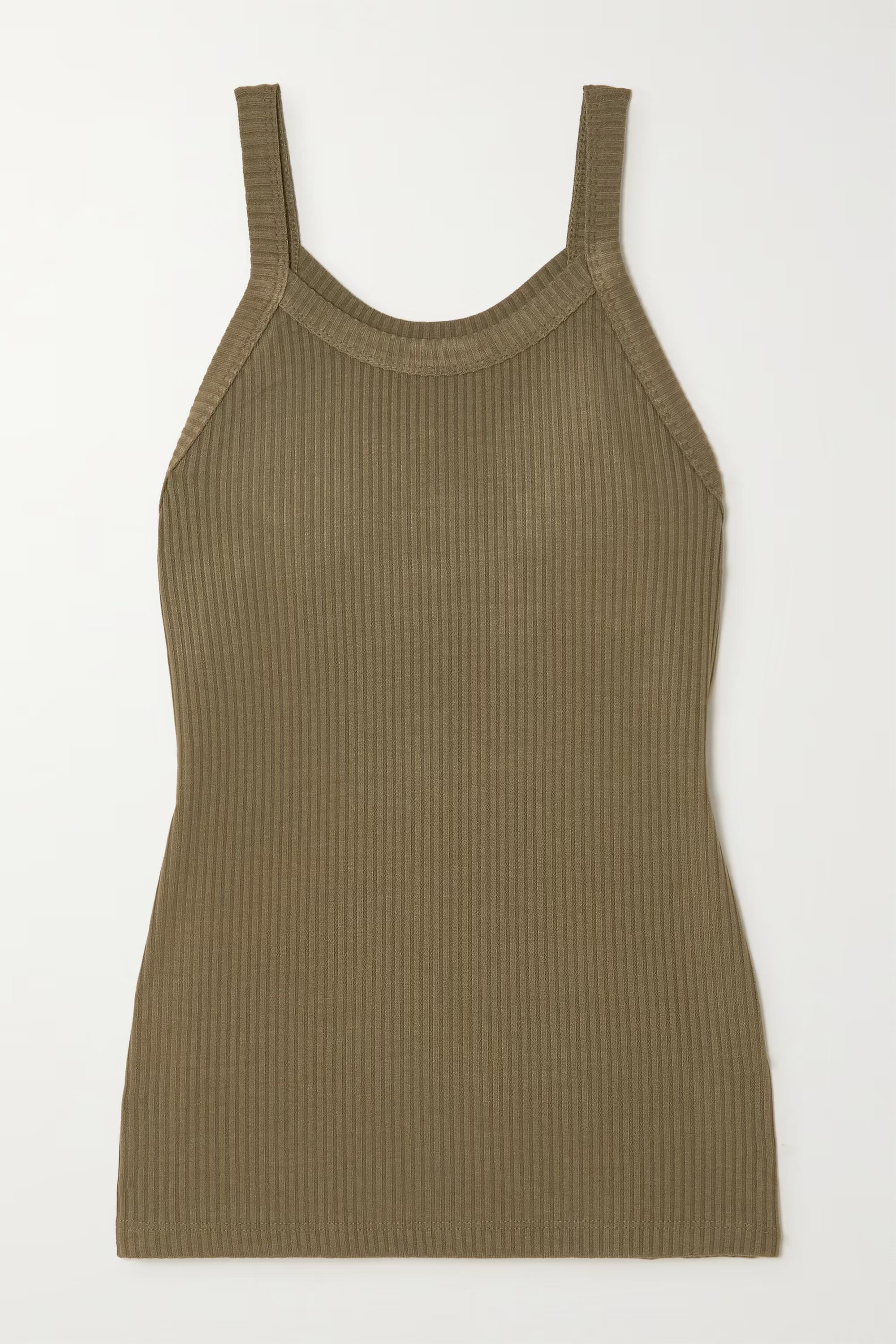 Ali ribbed stretch-knit tank | NET-A-PORTER (US)