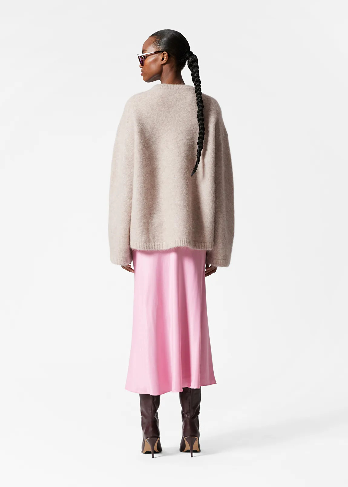 Satin Midi Skirt | & Other Stories - US
