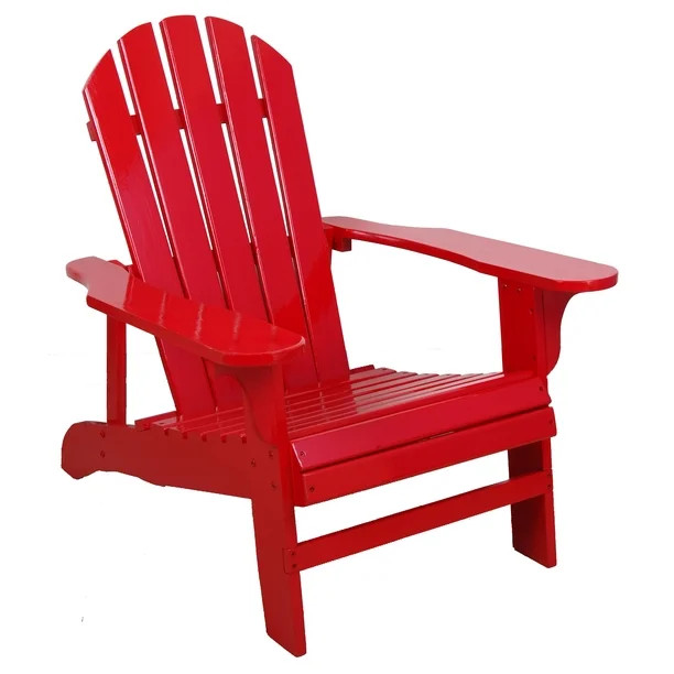Leigh Country Adirondack Outdoor Chair Red | Walmart (US)