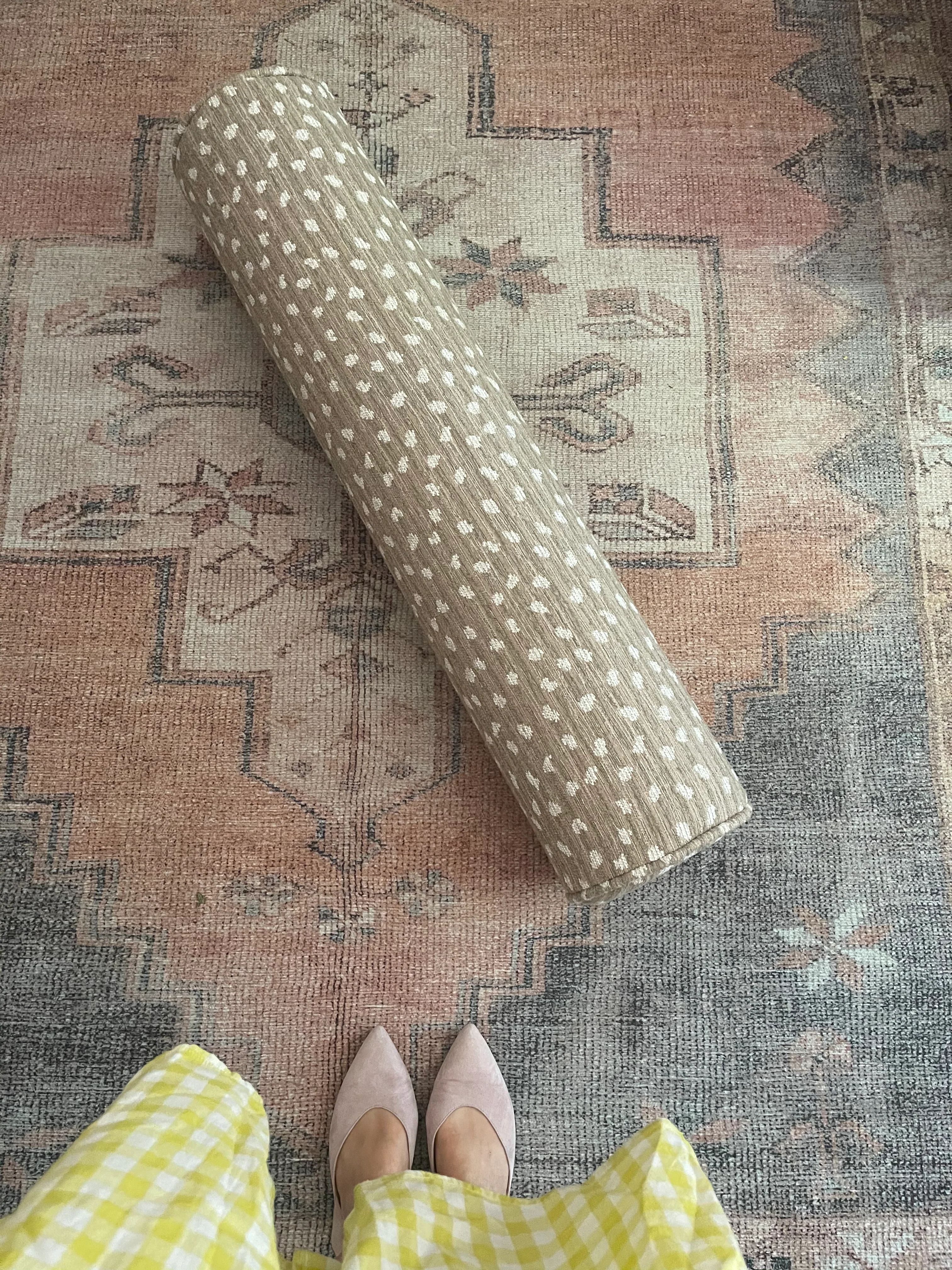 Wild Dots Woven Bolster Pillow | Handcrafted in Knoxville, TN | Cielle Home