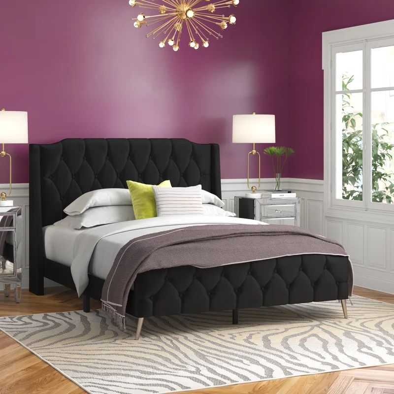 Louise Upholstered Bed | Wayfair North America