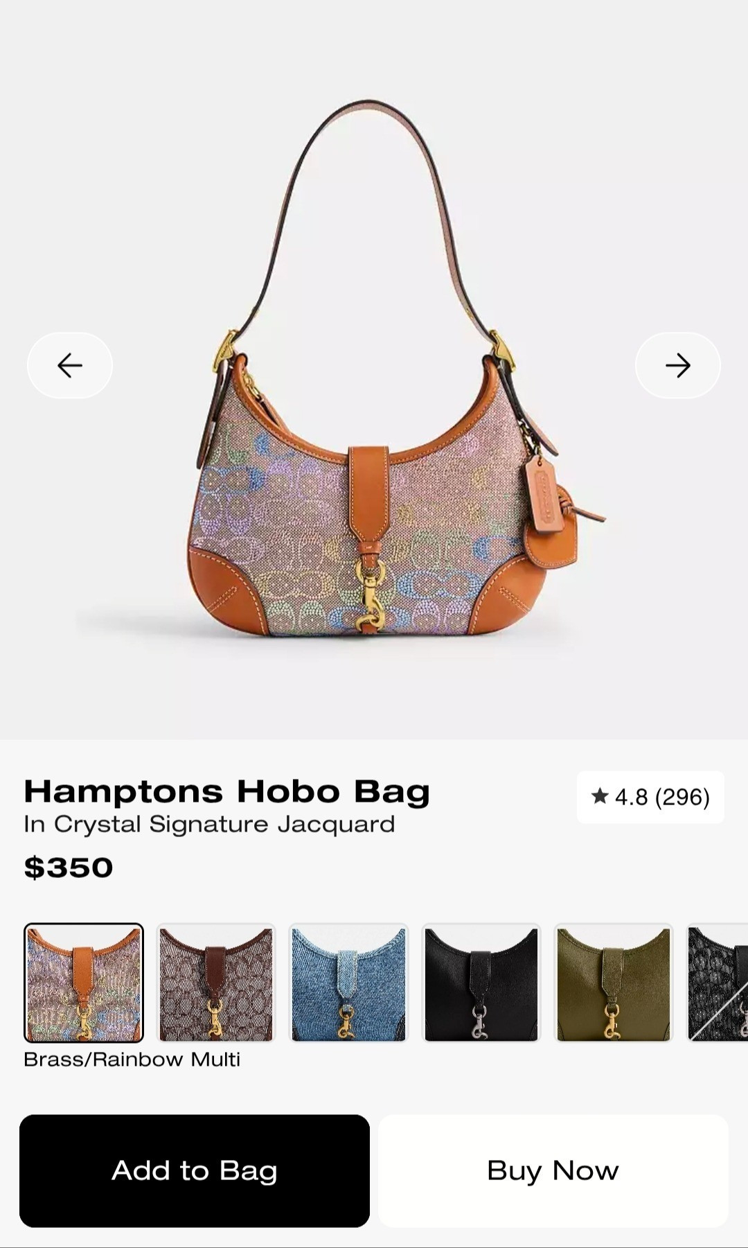 Crystal candy Hamptons hobo🍬🍬🍬💖💖💖

#LTKGiftGuide #LTKHoliday #LTKU