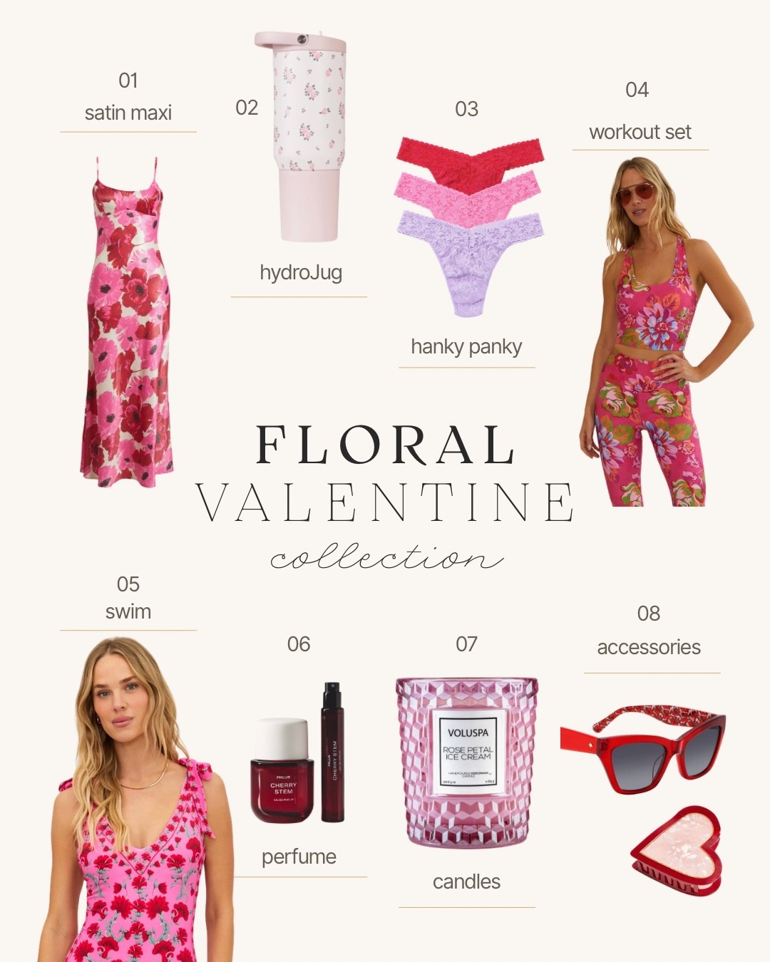 Valentines for the ladies with a floral note

#LTKActive #LTKValentine #LTKWedding