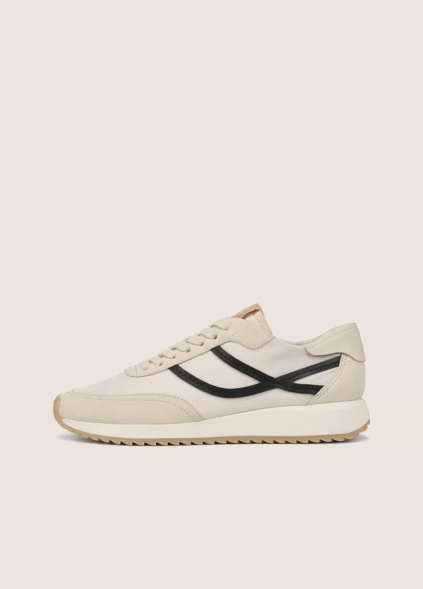 Women's Santa Monica Sneaker, Black/saddle, Size 7 Vince | Vince LLC