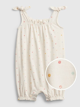 Baby 100% Organic Cotton Shorty One-Piece | Gap (US)