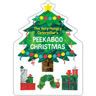 The Very Hungry Caterpillar's Peekaboo Christmas - (World of Eric Carle) by  Eric Carle (Board Bo... | Target