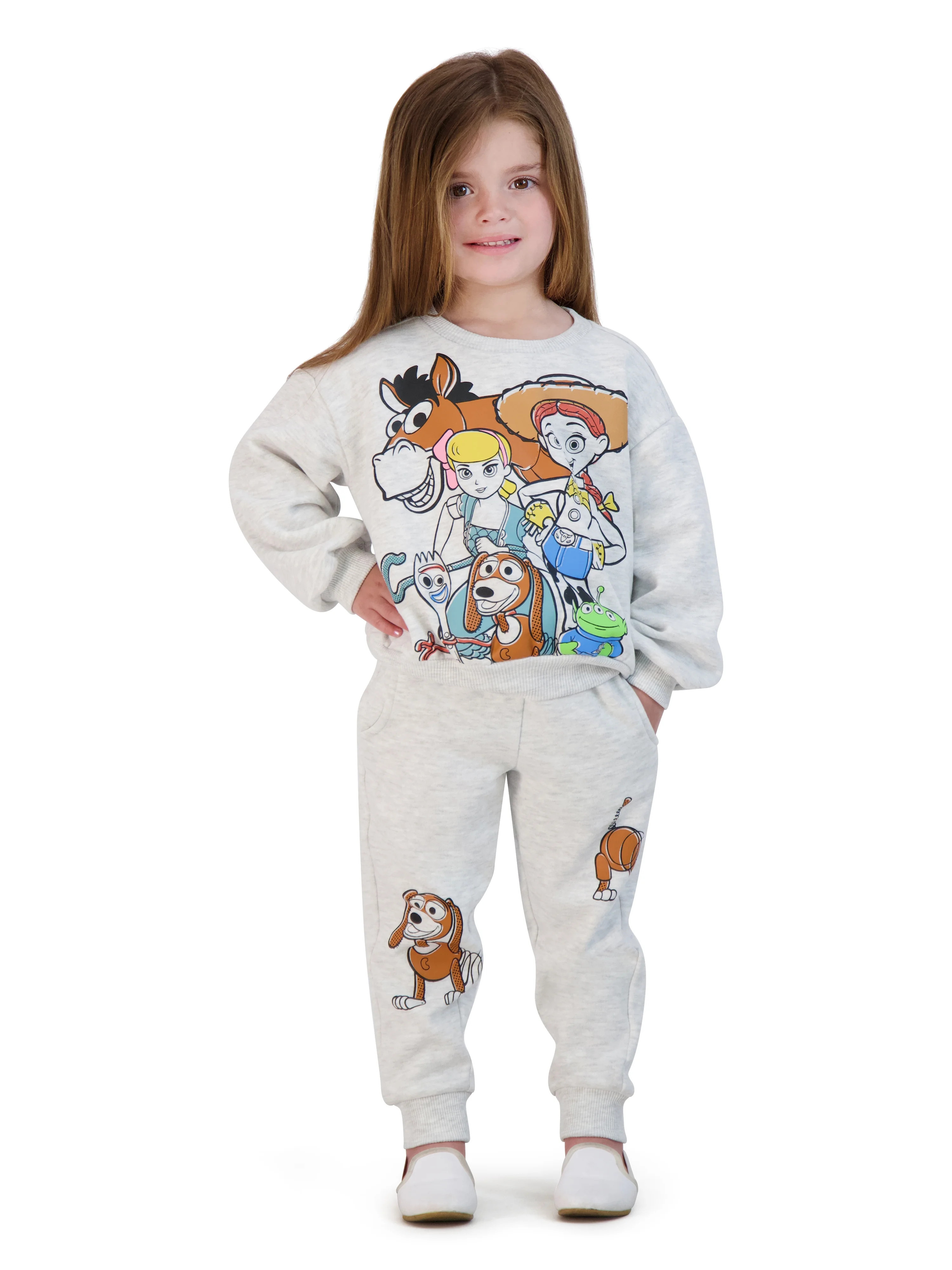 Toy Story Toddler Girls Jogger Set, Sizes 18 Months-5T | Walmart (US)