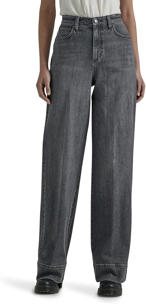 Lee Womens Legendary High Rise Trouser Jean | Amazon (US)