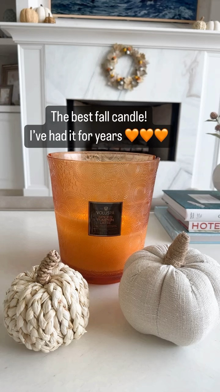 My favorite candle fall candles. Has lasted forever. Fall Decour.

#LTKfindsunder100 #LTKSeasonal #LTKsalealert