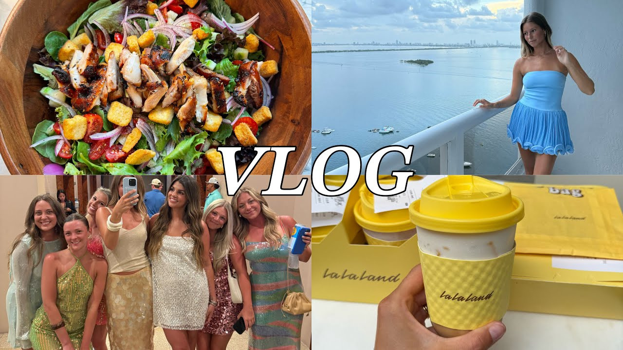 VLOG: summer travel, Miami for a bach trip, trying La La Land coffee & more!! 

 #LTKStyleTip #LTKBeauty