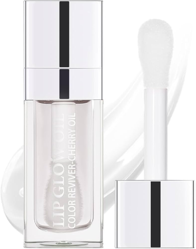 Hydrating Lip Glow Oil, Plumping Lip Gloss, Moisturizing Lip Oil Gloss, Transparent Moisturizing ... | Amazon (US)