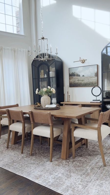 dining room…

chair reveal ✨🫶🏼 I waited months for these dining chairs! Worth the wait 🥹

what I love:
+ comfortable seat cushion
+ leather backing
+ wood tone flows seamlessly in this area
+ modern classic design
+ great height

What do you think of them? 👀🤍✨

#LTKfindsunder100 #LTKfindsunder50 #LTKhome