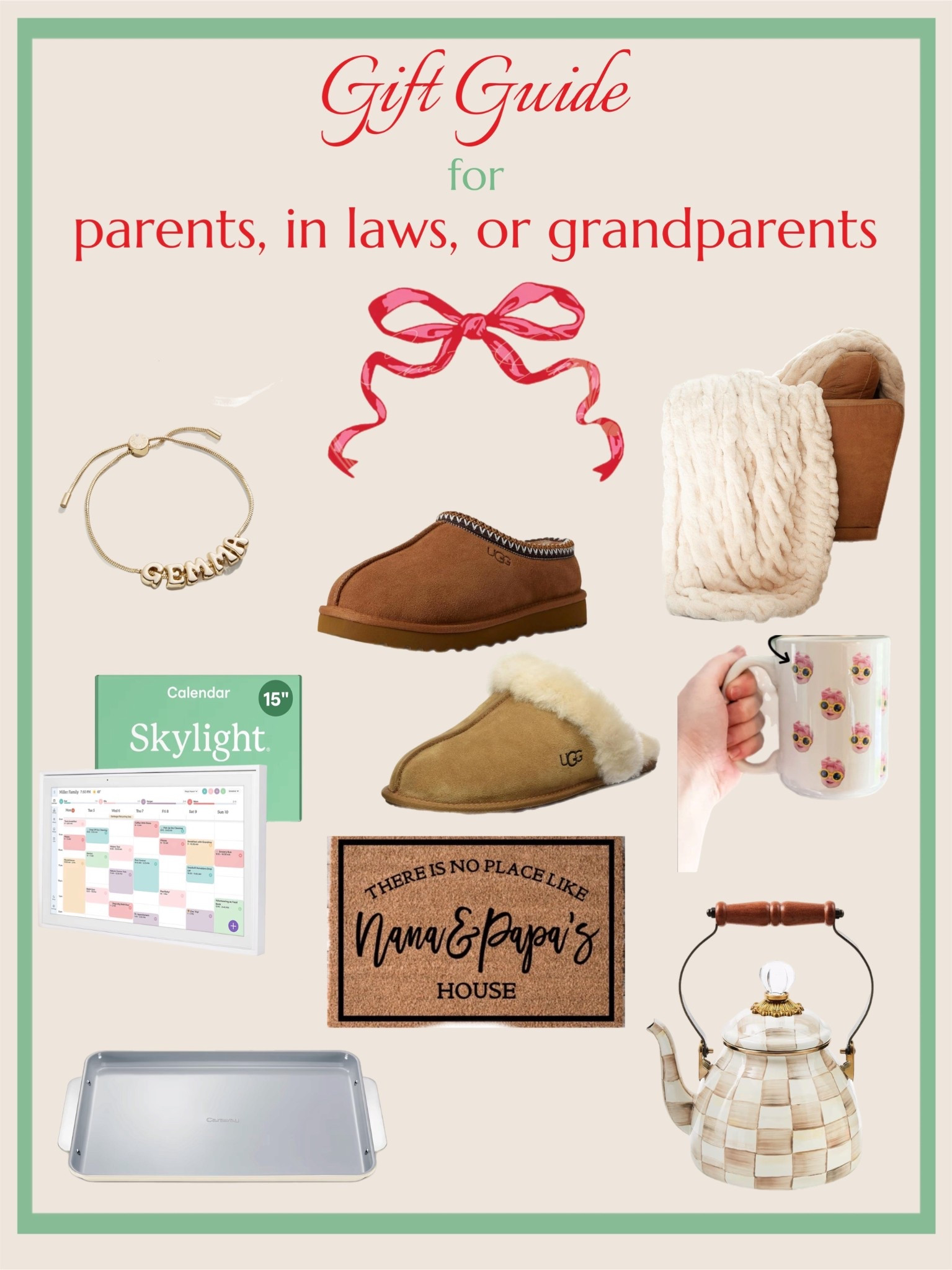 gift guide for the parents, in laws and/or grandparents #parentsgiftguide #giftideas #grandparentsgiftguide 

#LTKHoliday #LTKGiftGuide