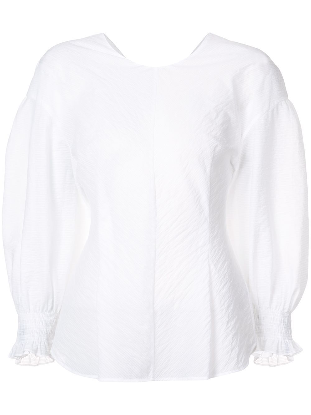Kuho puff sleeve blouse - White | FarFetch US
