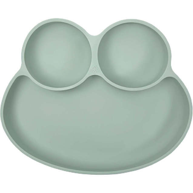 Octopod Silicone Grip Dish, Sage Green | Maisonette