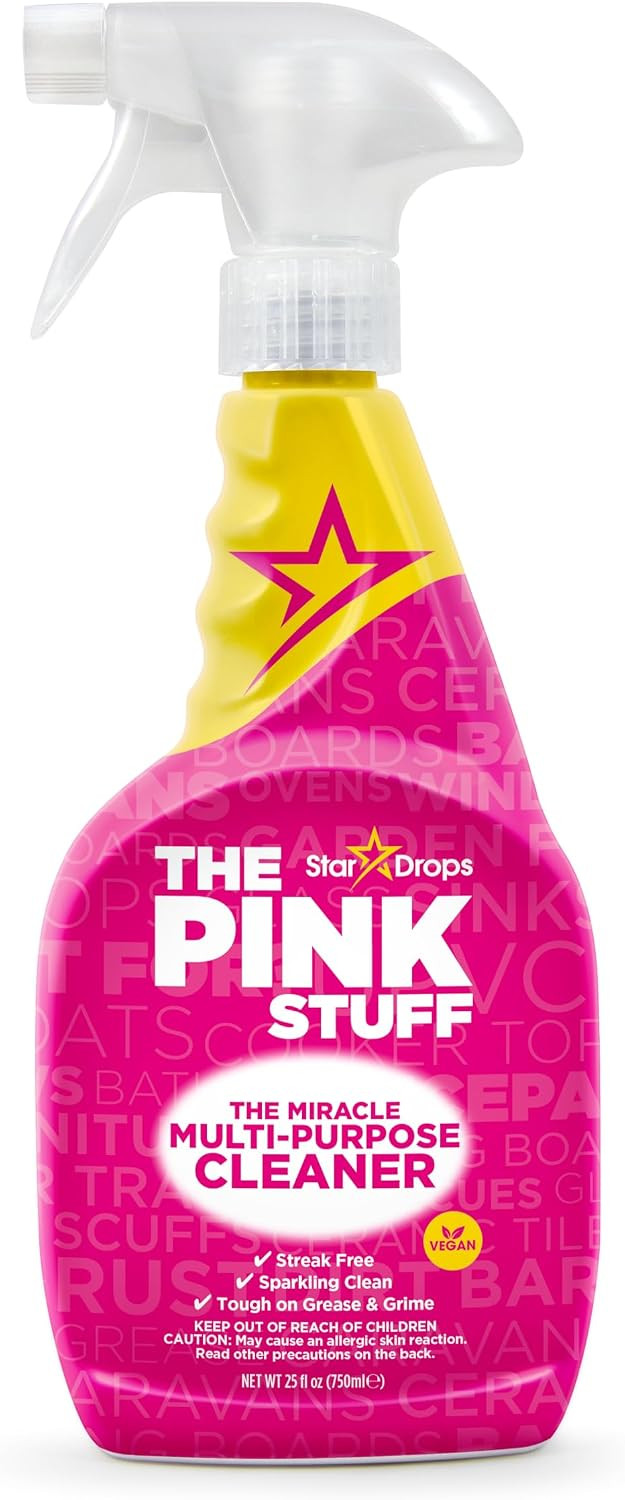 Stardrops - The Pink Stuff Miracle Multi-Purpose Cleaner – Removes Grease, Grime, and Stains on Kitchens, Bathrooms, Floors, and More | Amazon (US)