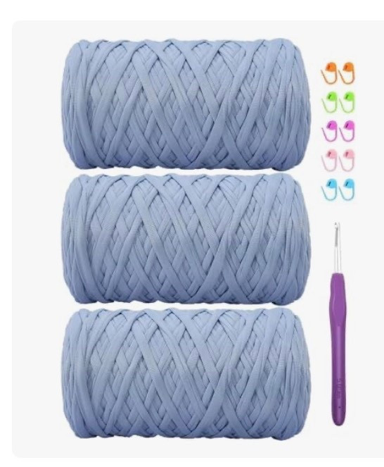 400g T-Shirt Elastic Fabric Crochet Yarn for DIY Knitting.

#LTKmomlife #LTKvlog #LTKdayinmylife