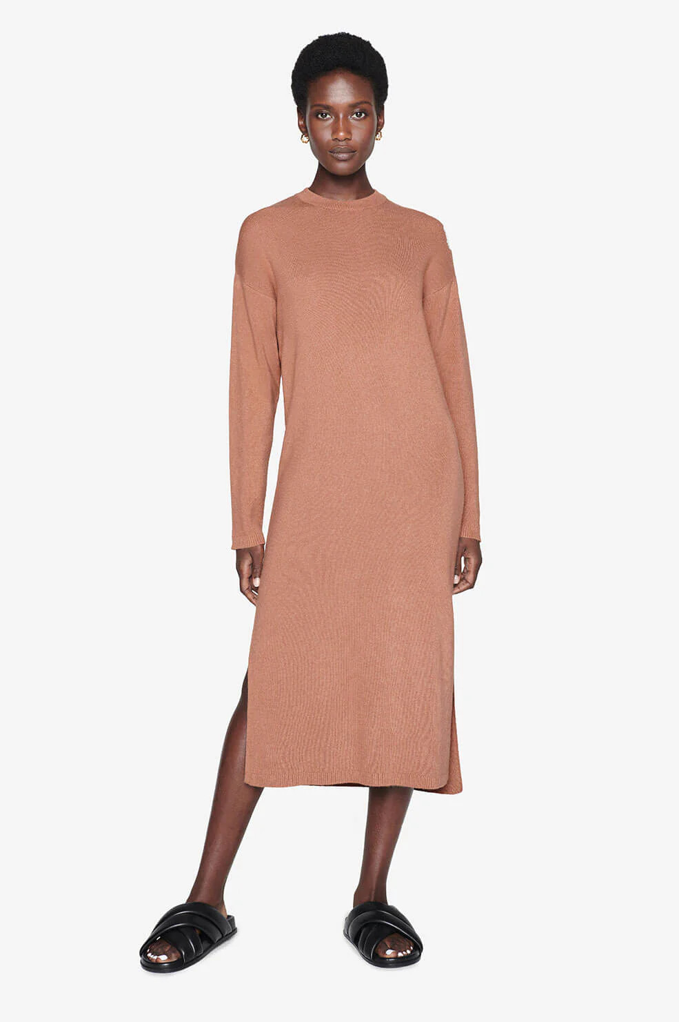 ANINE BING Zoey Dress in Camel | Anine Bing