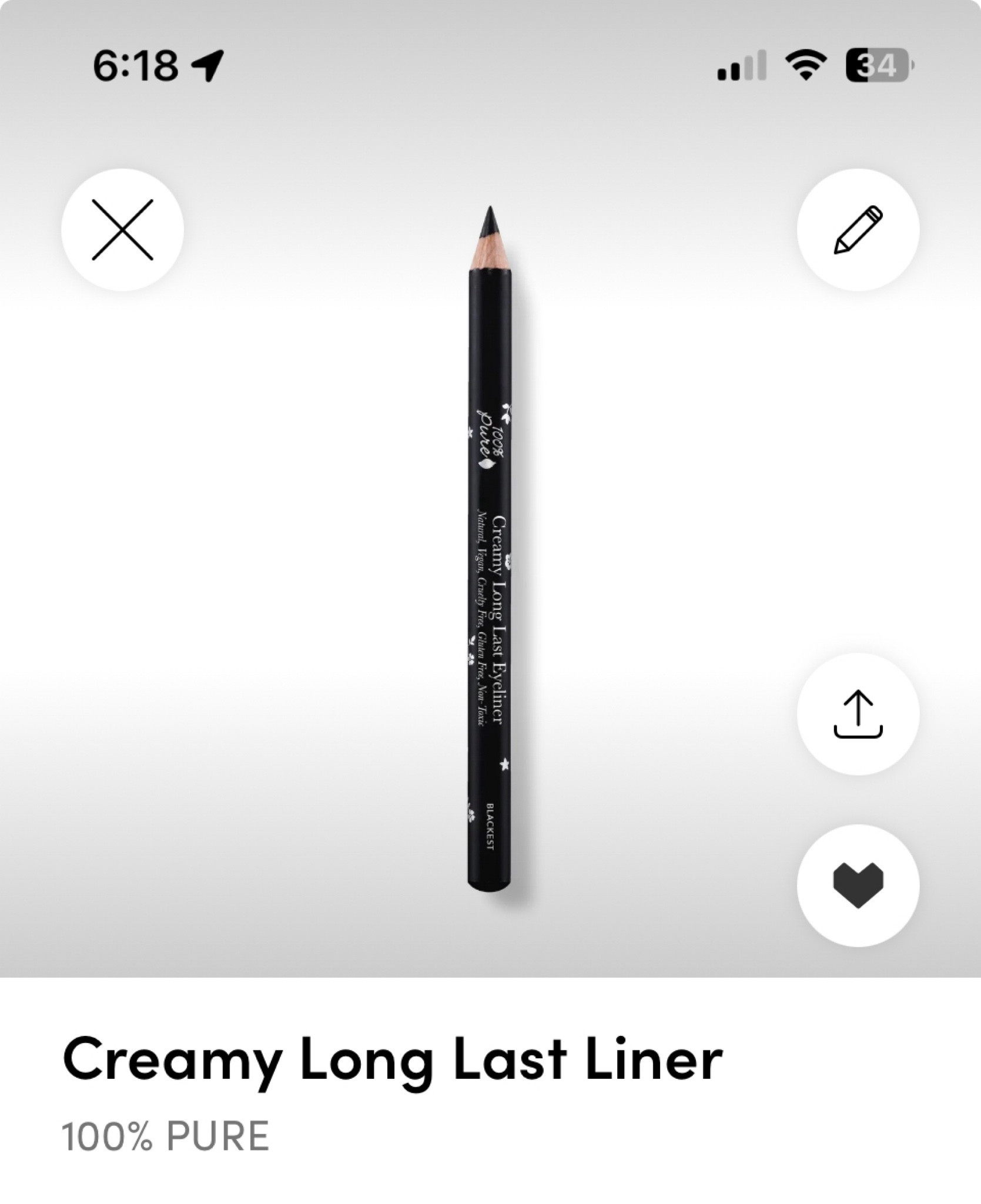 creamy long last liner
Natural! 

#LTKSeasonal #LTKBeauty #LTKStyleTip