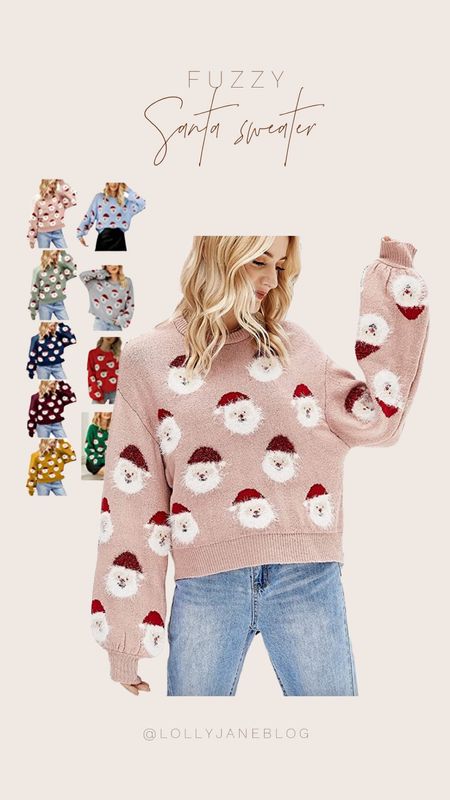 Grab this fuzzy Santa sweater to get your ho ho ho on for the holidays 🎅

Santa sweater | ugly sweater | women’s ugly sweater | amazon finds | amazon fashion | Christmas sweater | Christmas fashion | ugly sweater party | found it on Amazon | amazon finds | lollyjaneblog | Lolly Jane

#LTKSeasonal #LTKHoliday #LTKunder50