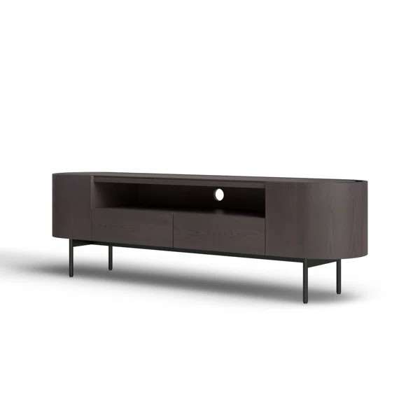 Olympia Rounded 71" Media Cabinet | Wayfair North America