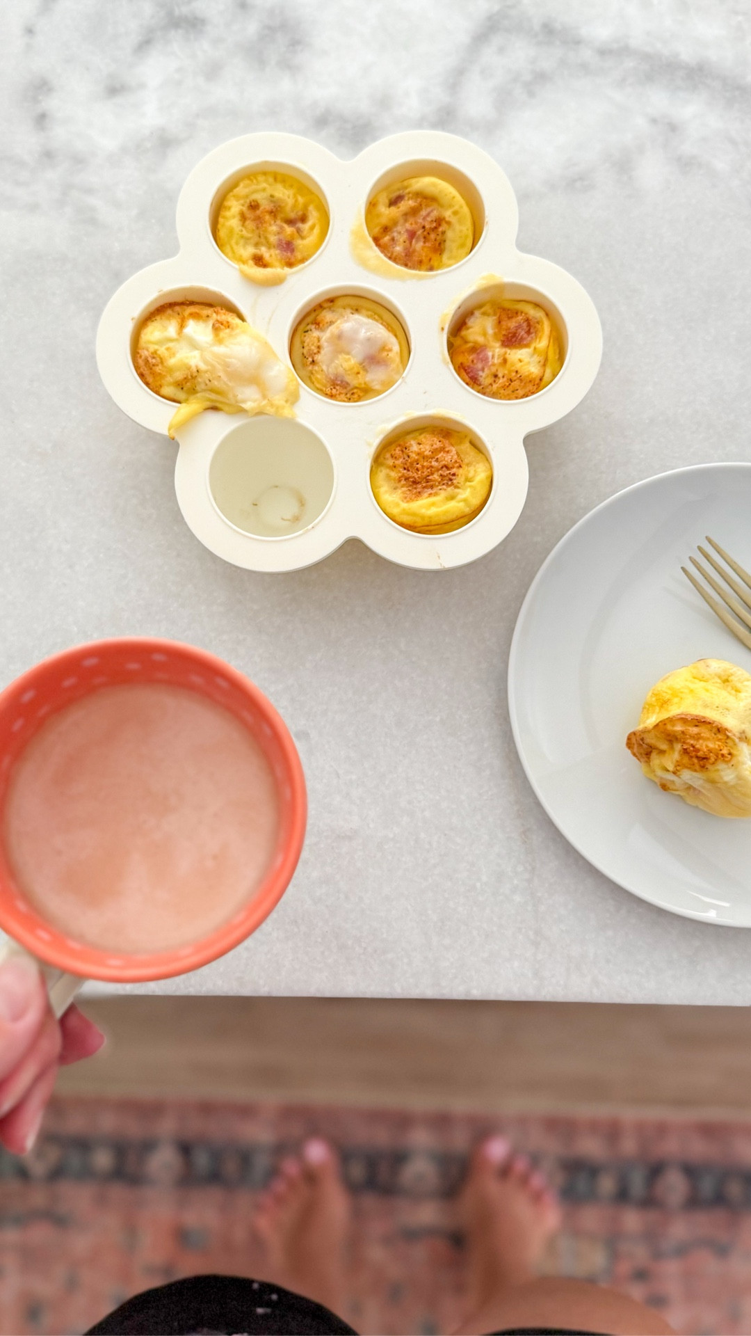 A Walmart find that I was glad I found! This CWC Silicon Egg Bite Mold is so good! I quickly whipped up these egg bites- baked at 400 for ~12 minutes. 

#LTKFamily #LTKHome