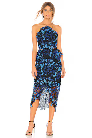 ELLIATT Times Dress in Blue Multi from Revolve.com | Revolve Clothing (Global)
