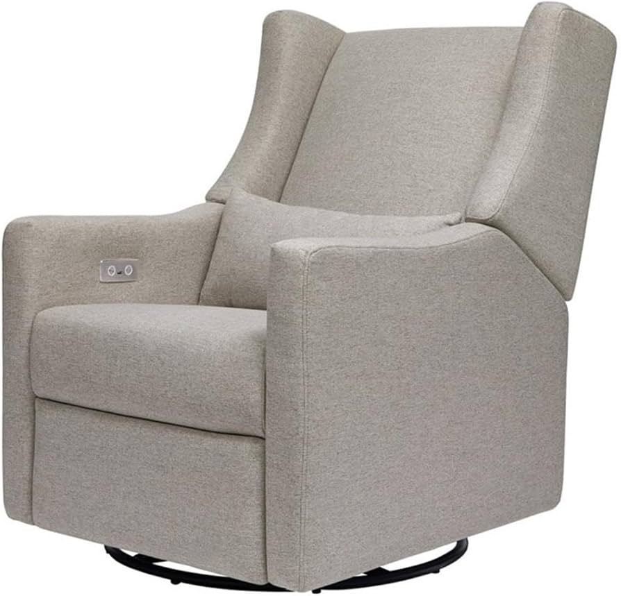 Babyletto Kiwi Electronic Power Recliner and Swivel Glider with USB Port in Performance Grey Eco-... | Amazon (US)