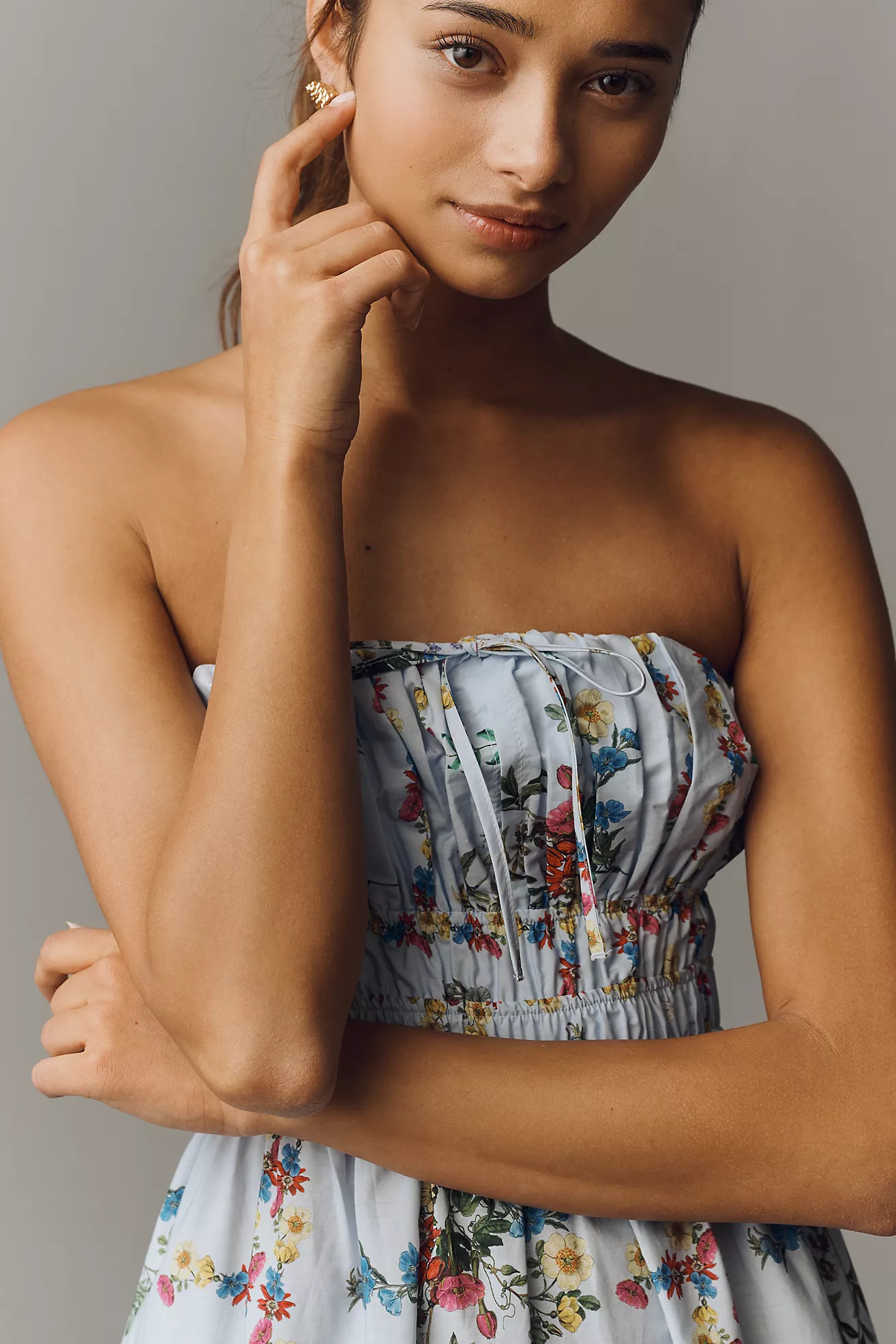Somerset Strapless Maxi Dress | Anthropologie (US)