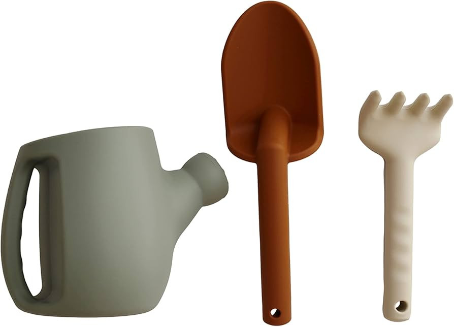 Marlowe & Co Silicone Gardening Set, Garden Tools and Beach Toys for Children (Dried Thyme) | Amazon (US)