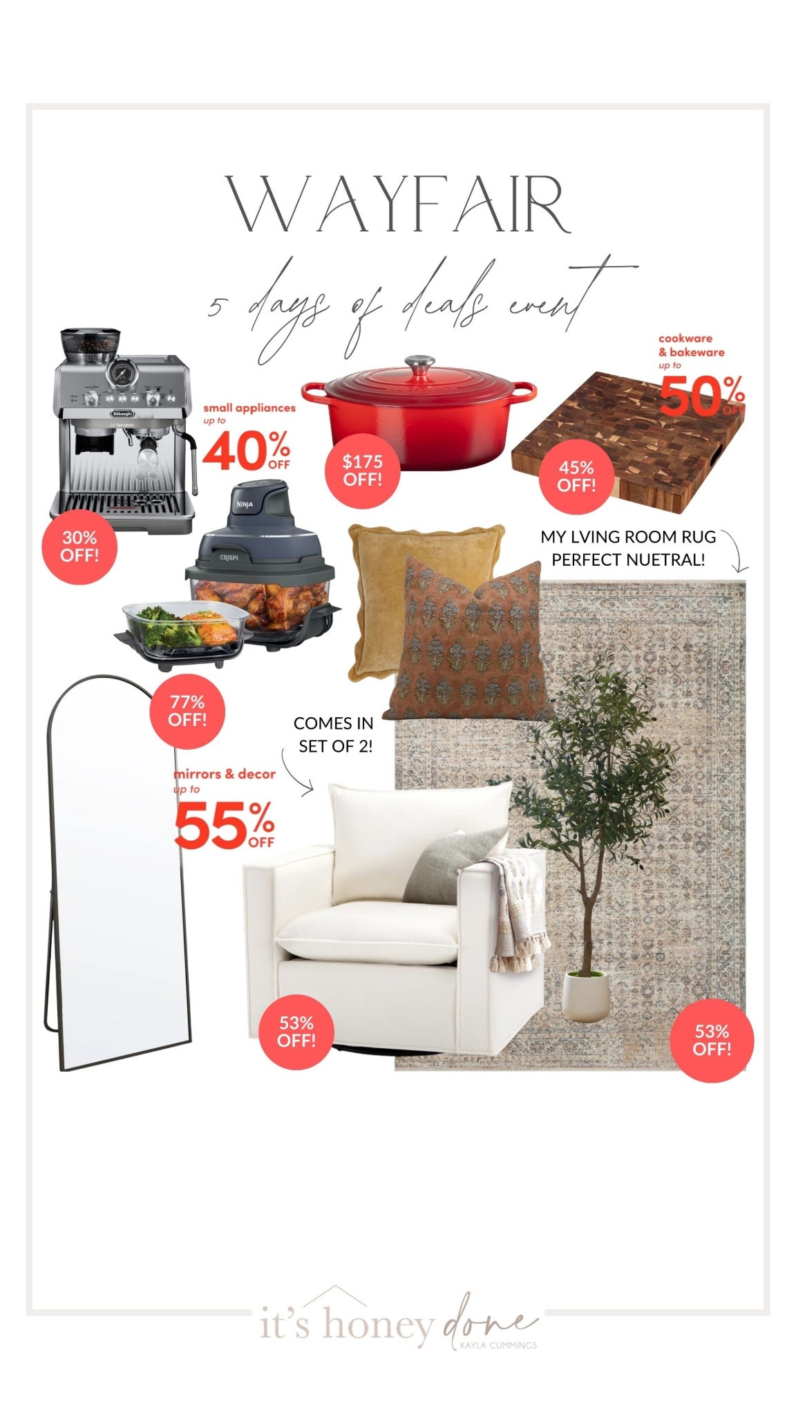 Wayfair is having a HUGE sale - up to 70% off accross all categories! It ends on 12/12 so don’t miss out! 



#LTKSaleAlert #LTKGiftGuide #LTKHoliday