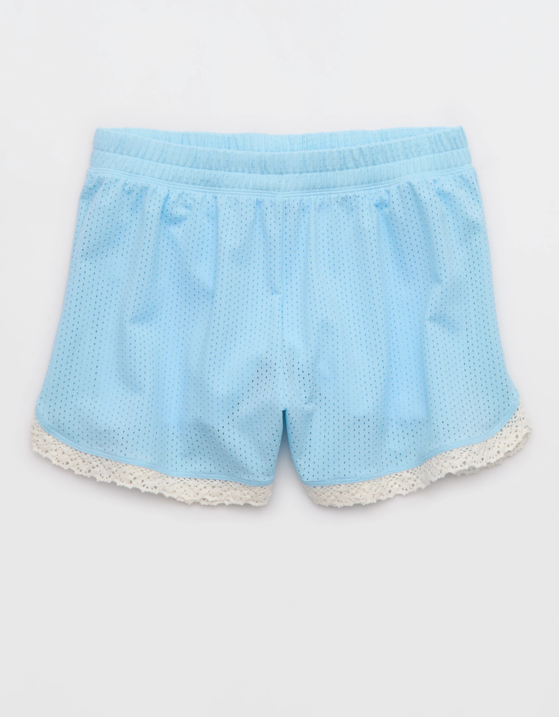 OFFLINE By Aerie Mesh Lace Short | Aerie