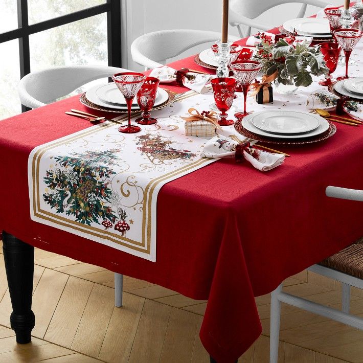 'Twas the Night Before Christmas Table Runner | Williams-Sonoma